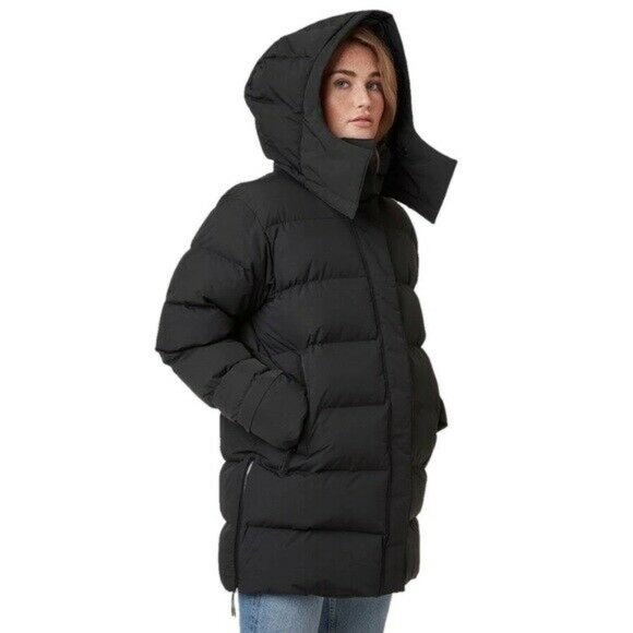 Helly Hansen Jackets & Blazers - Helly Hansen Aspire Puffy Hooded Parka Black Small